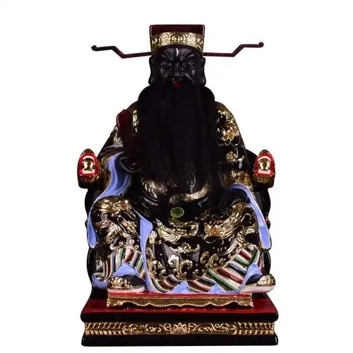 16寸树脂极彩包公包拯包青天佛像神像供奉摆件摆件