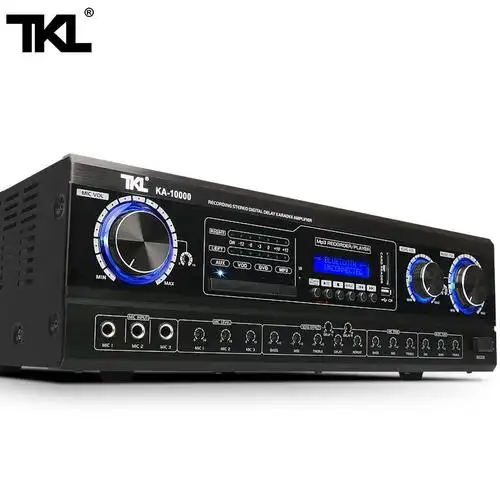 tklka10000专业前级效果器带功放一体机家用智能抑制效果器舞台