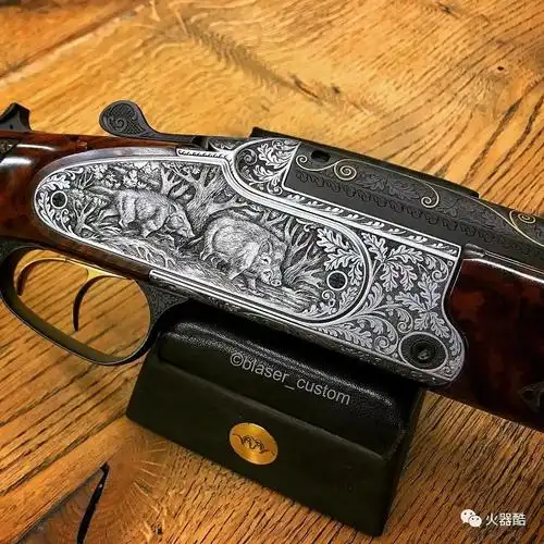匠心打造blaser定制级猎枪细节美图欣赏