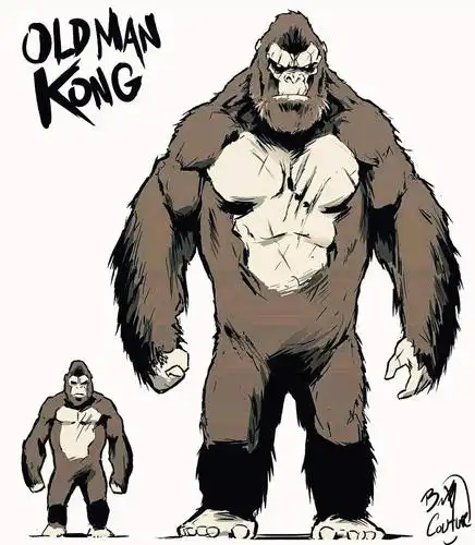 《哥斯拉大战金刚》两怪兽最新体型对比,金刚或将耍起"金箍棒"