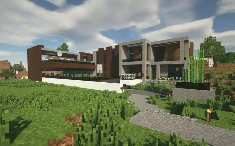 【我的世界】中小型现代建筑(渣内饰警告)