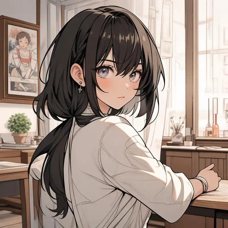 精选ins风动漫女头94 分享一组我超爱的ins风动漫女生头像,每张都超