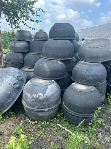 老式大水缸储水家用陶瓷大号养鱼瓦缸粗陶缸陶土小瓷睡莲盆陶瓷缸