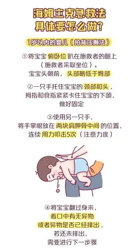 海姆立克急救法,学会就能救娃一命!