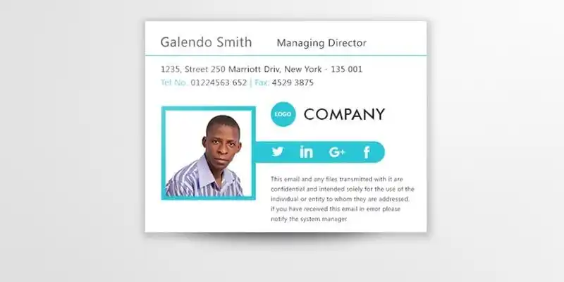 100外贸邮件签名模板大全