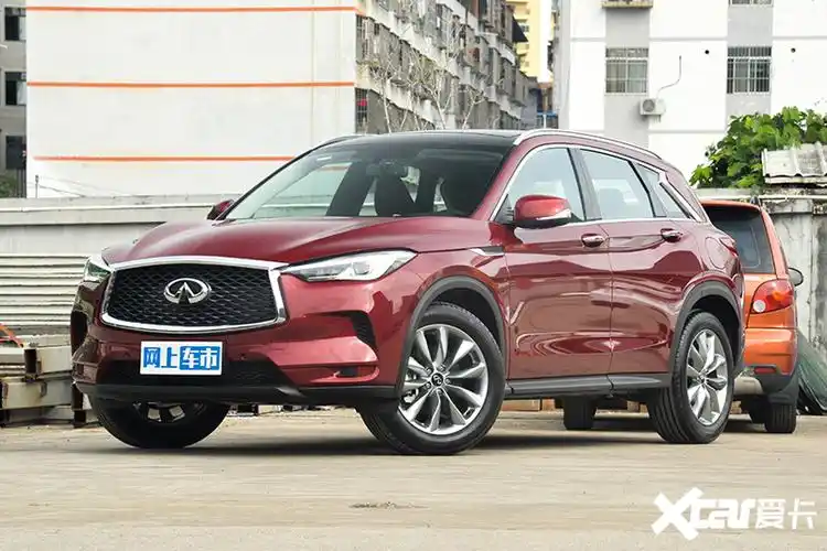英菲尼迪主力车大降价!qx50原35万,现仅卖21万多