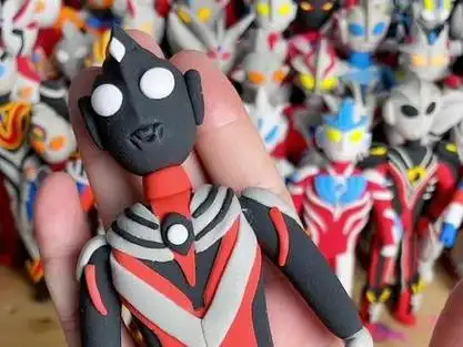 创作灵感 龙卷型迪迦奥特曼粘土教程#粘土教程 #粘土 @抖音小助手