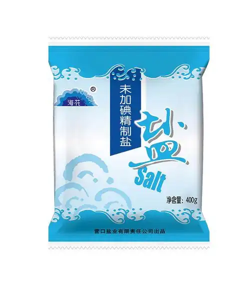 (新旧包装实发为准)海盐未加碘精制盐食盐碘细盐家用炒菜食用盐400g1