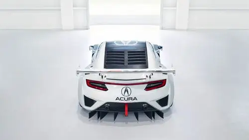 讴歌nsx超级跑车gt3后视图4k