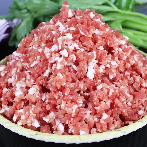 肉馅新鲜手工羊肉1kg内蒙古锡盟肉丸丸子包子生羊肉