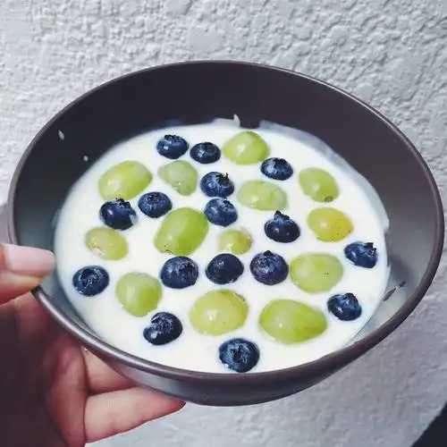 kirschwarm大福地做的葡萄酸奶