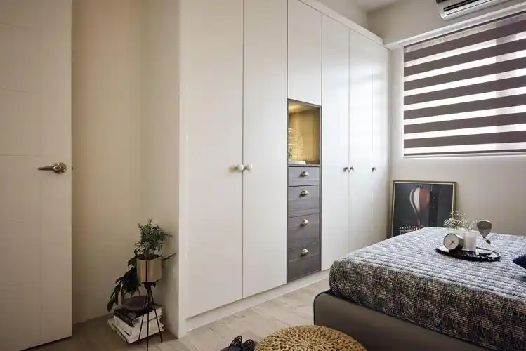 大户型北欧风格装修衣柜设计效果图