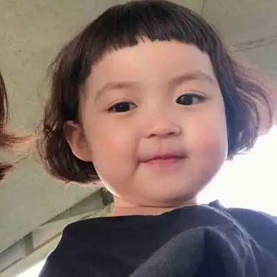 萌萌的网红小女孩头像