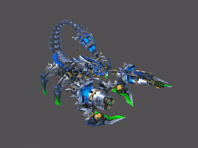 机械蝎子变形金刚带动画