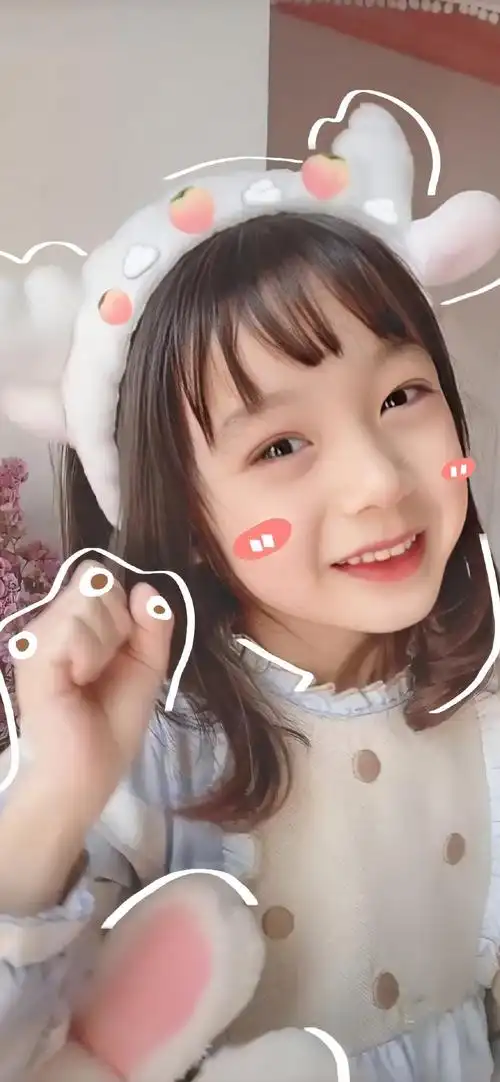 可爱萌娃摄影高清手机壁纸