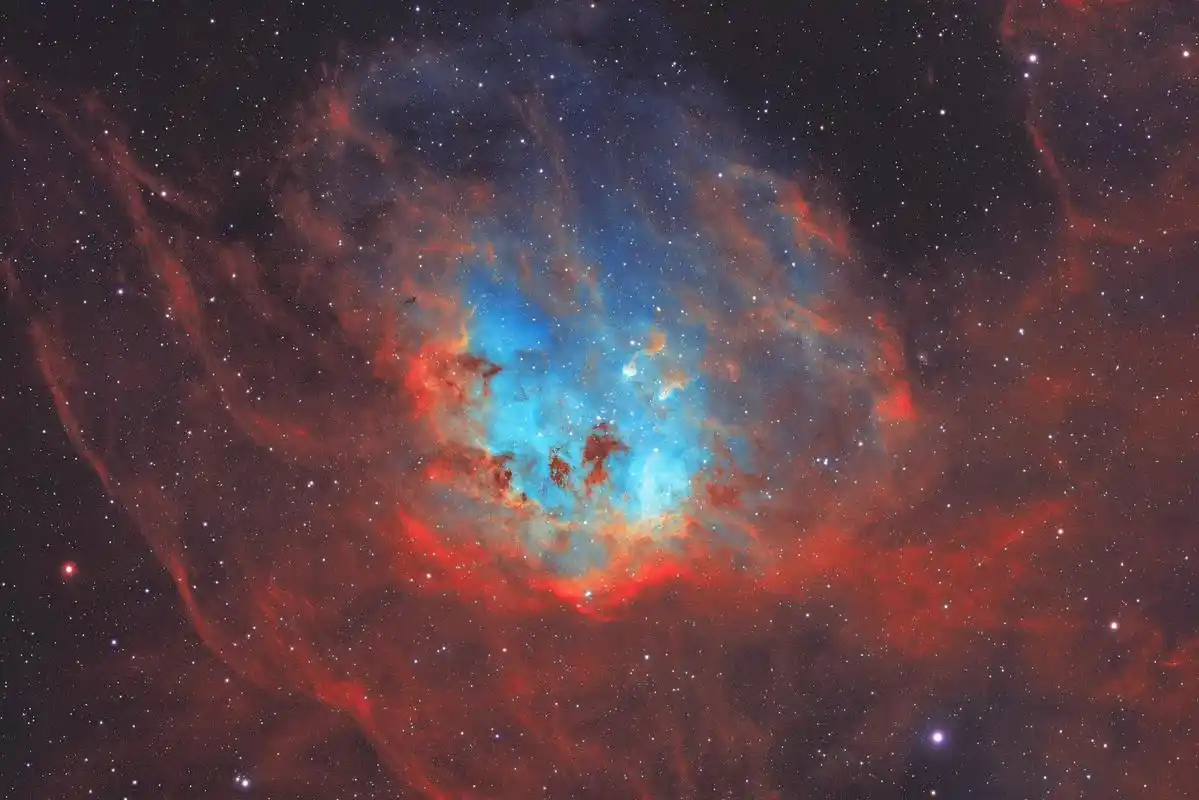 这绝对是你没见过的浩瀚宇宙|深空窄带摄影.关掉灯,带上耳机, - 抖音