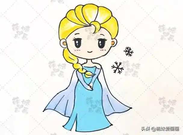 公主简笔画(简单又可爱的小公主简笔画大全)