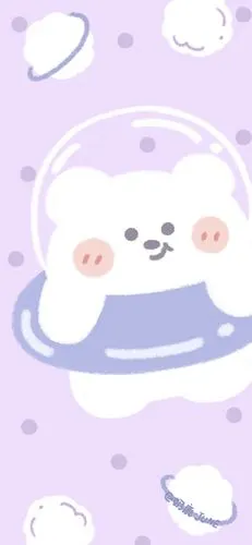 可爱手绘卡通简约壁纸cr奶鹿june