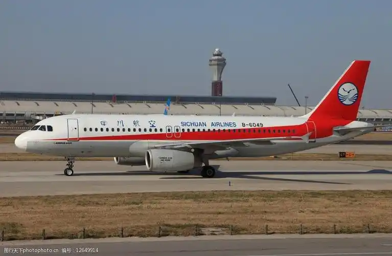 川航空客a320客机图片