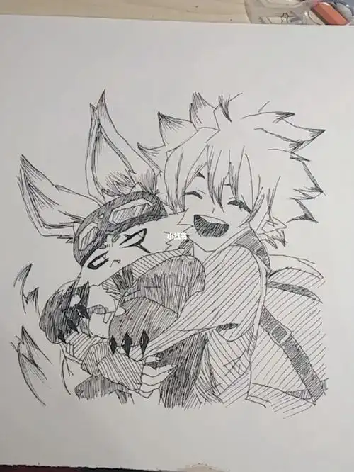 手绘凹凸世界安迷修