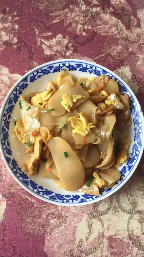 瑶里的特产碱水粑,我的作品,味道还不错.