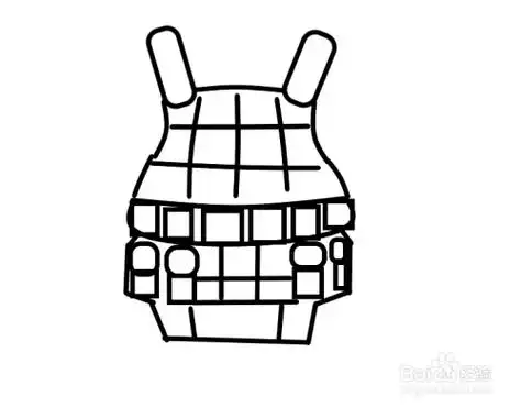 和平精英三级甲怎么画?