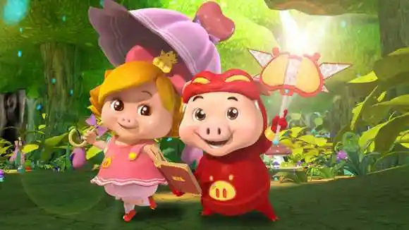 ggboy童话里做英雄歌词_猪猪侠积木世界里的童话 插曲 是 "猪猪侠