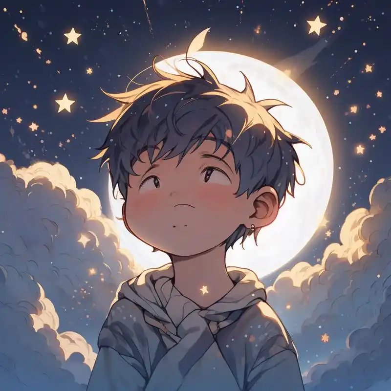 哇～这次带来的月亮卡通头像是不是超级可爱呀!