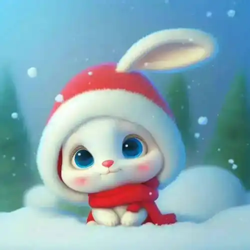 2023新年兔年头像|软萌可爱兔子头像 高清好看微信头像图片_整理_校服