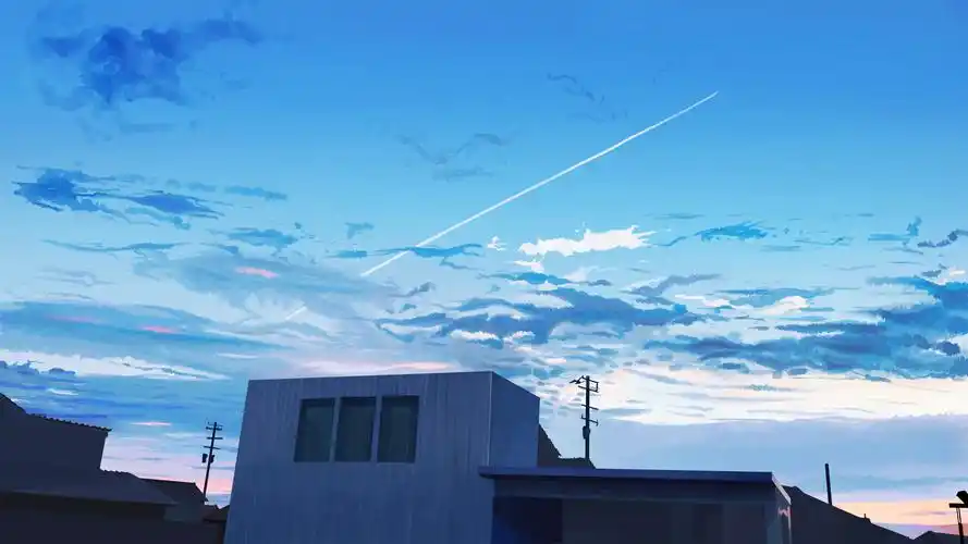 动漫天空(动漫静态壁纸) - 静态壁纸下载 - 元气壁纸