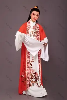 越剧小生高档戏服双件套小生背心粤剧歌仔戏演出服装