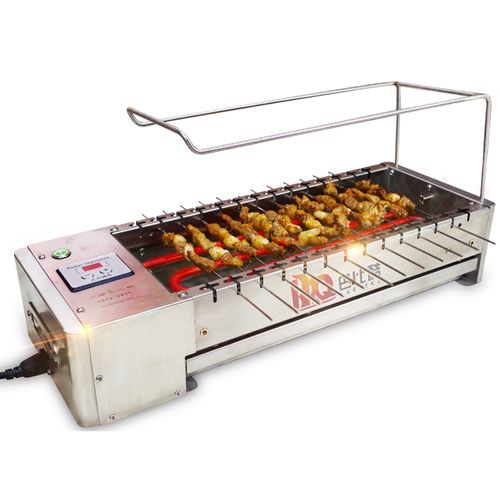 巴比酷家用室内多功能无烟全自动翻转烤串加热羊腿烧烤炉