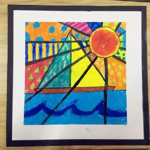 【小魔方美术】【创意几何装饰画】