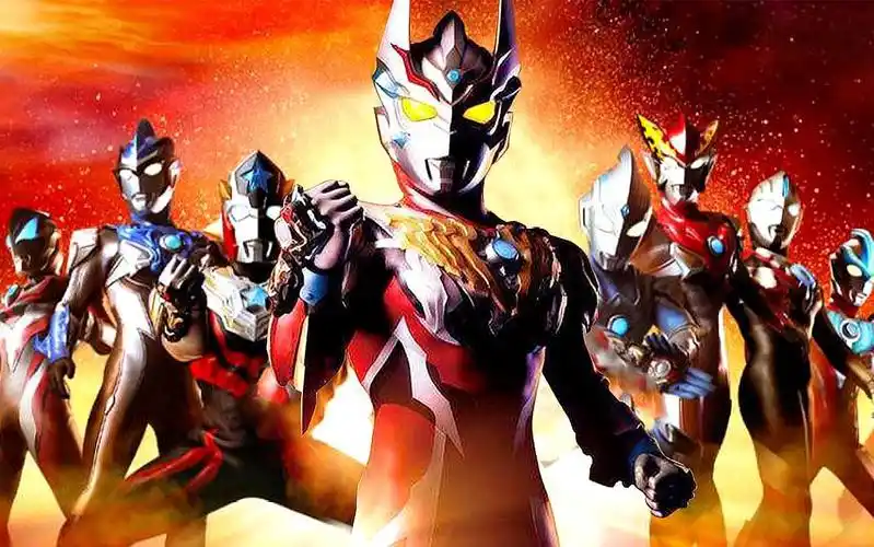 【极致蓝光修复】新生代奥特曼全形态大合集 银河维克特利艾克斯欧布