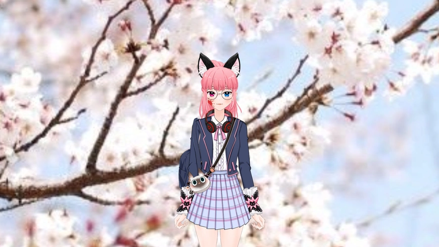 活动作品虚拟人物形象