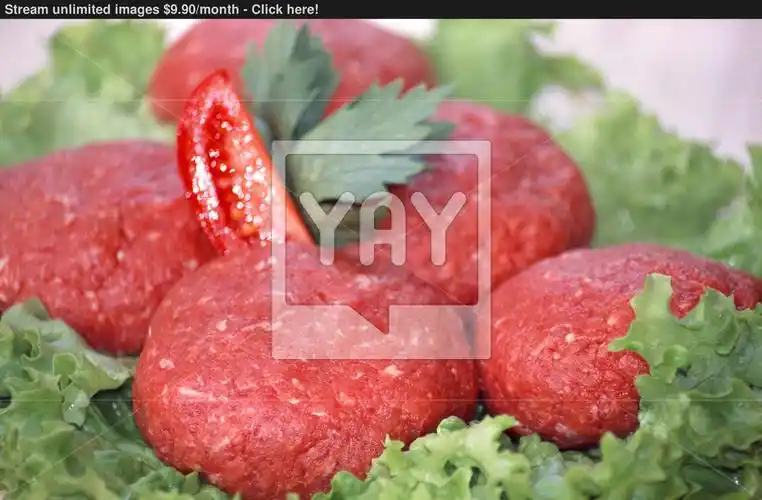 minced meat on the grill