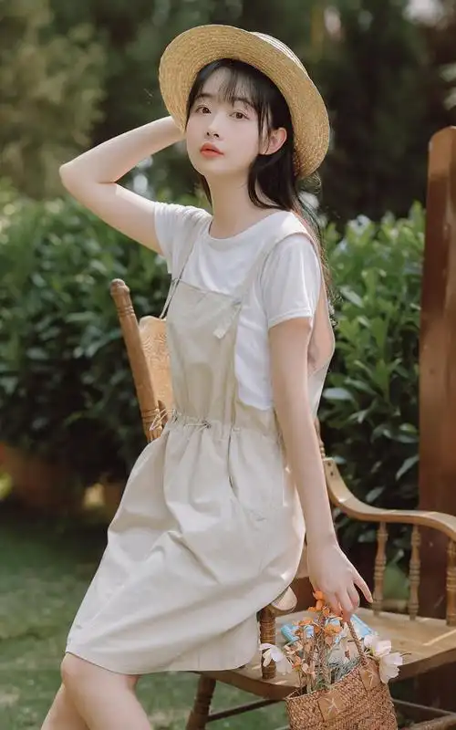 连衣裙女夏矮个微胖子娇小显高小清新裙子日系甜欲风连衣裙女减龄小