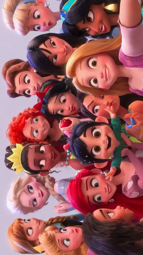 迪士尼公主壁纸,收藏抱图请先点赞