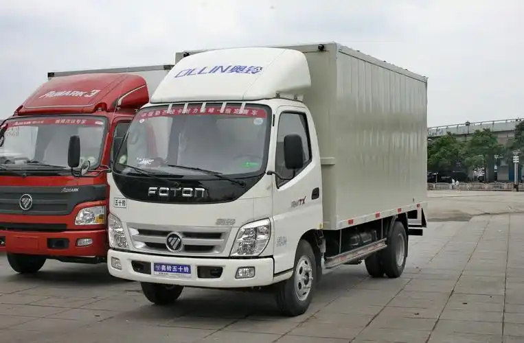 福田奥铃tx 110马力 4.165米单排厢式轻卡