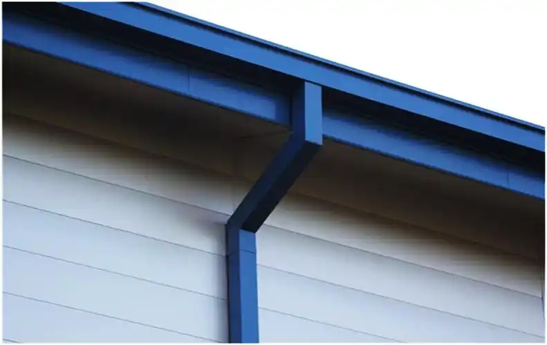 天沟-屋面雨水排水系统-蔚蓝钢结构工程