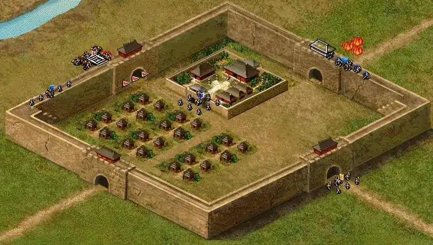 三国志6再现大战黄巾军场景关羽砍程远志其实并不简单