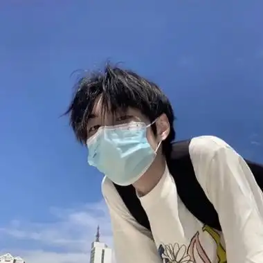 超清戴口罩男生头像清新阳光头像男口罩帅气图片