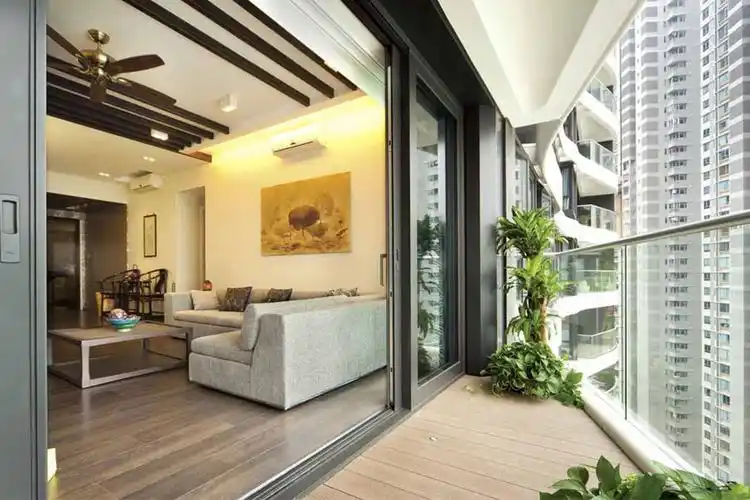 客厅阳台装修效果图