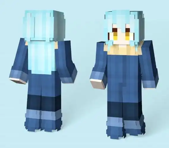 我的世界萌王利姆路皮肤mod