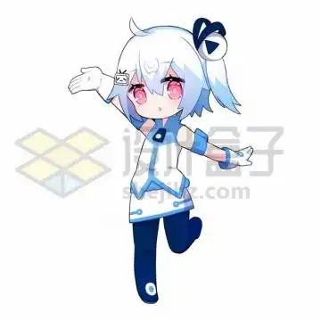 哔哩哔哩bilibili娘卡通33娘站娘png图片素材