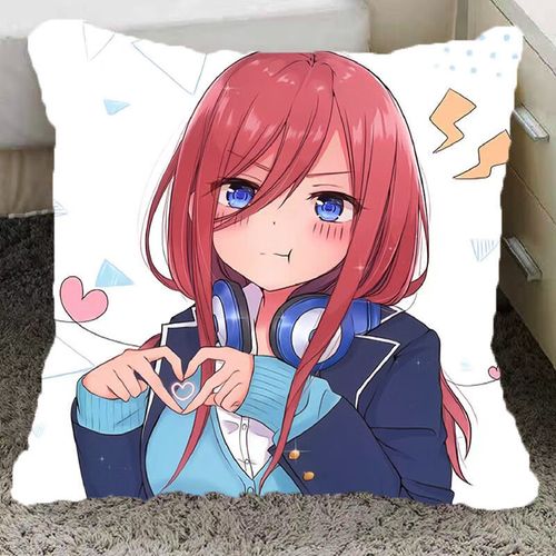 五等分的花嫁抱枕 周边中野三玖二乃二次元动漫枕头套男女生日礼 1