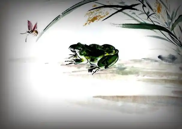 咏蛙诗的几个版本,春来我不先开口,哪个虫儿敢作声