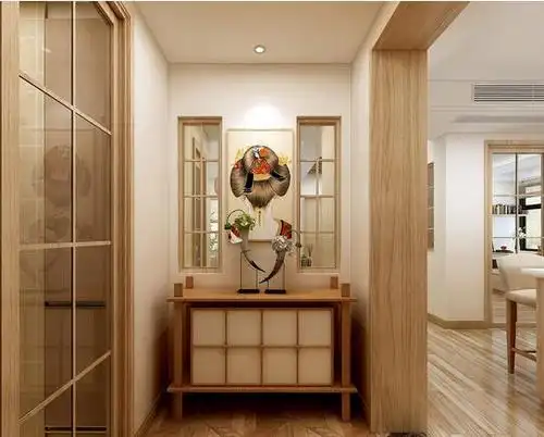 进门玄关设计效果图 1㎡也可以很精彩