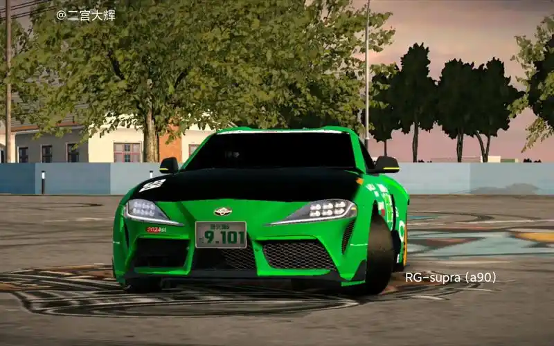 [carparking]rg涂装toyota supra a90
