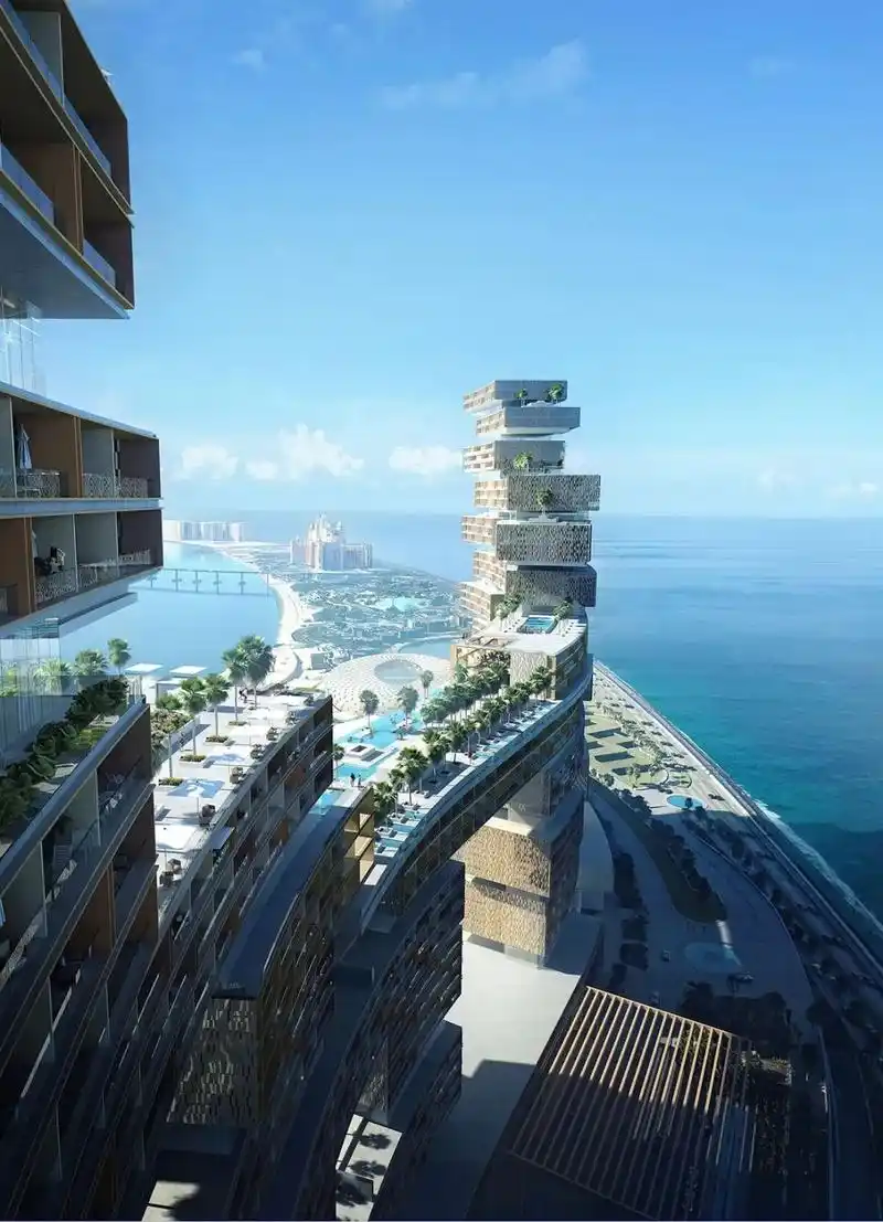 迪拜又出新地标 | 亚特兰蒂斯度假酒店二期即将完工_青年建筑-商业新